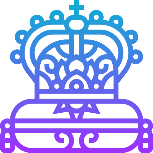 coroa Meticulous Gradient Ícone