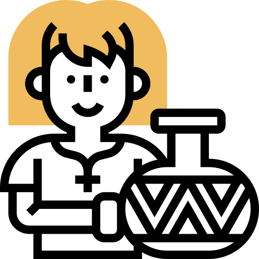 bezoeker Meticulous Yellow shadow icoon