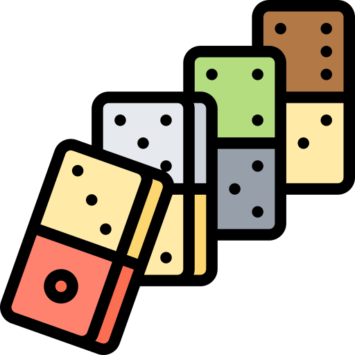 domino Meticulous Lineal Color icon