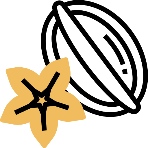 fruta estrella Meticulous Yellow shadow icono
