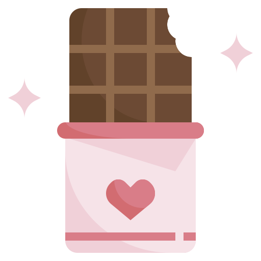 chocoladereep Surang Flat icoon