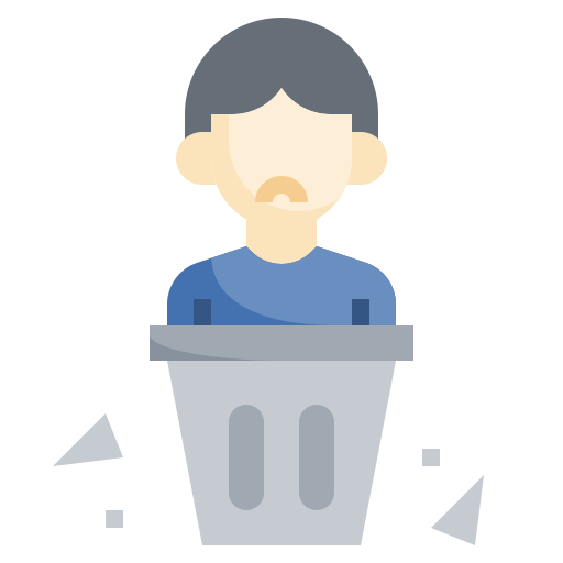 Garbage Surang Flat icon