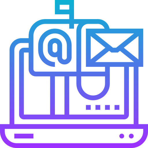 Email Meticulous Gradient icon