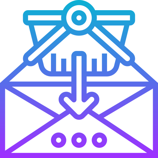 Mail Meticulous Gradient icon