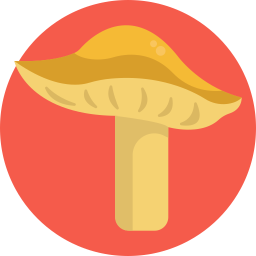 champignon Generic Circular Icône