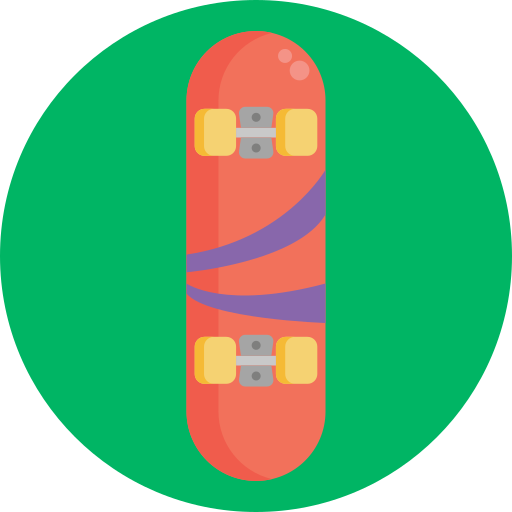 skateboard Generic Circular icona