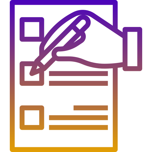 Paper sheet Generic Gradient icon