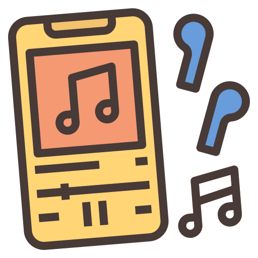 Music Wichai.wi Lineal Color icon