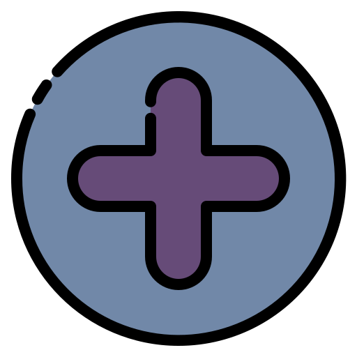 プラスボタン Generic Outline Color icon
