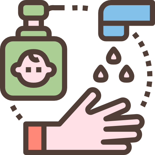 mycie rąk Becris Lineal color ikona