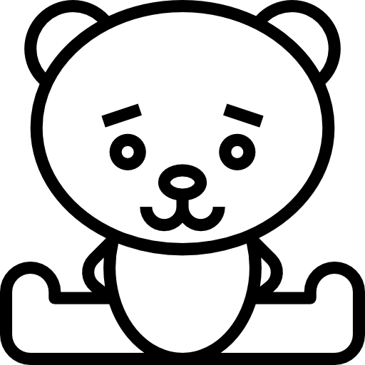 knuffelbeer Becris Lineal icoon