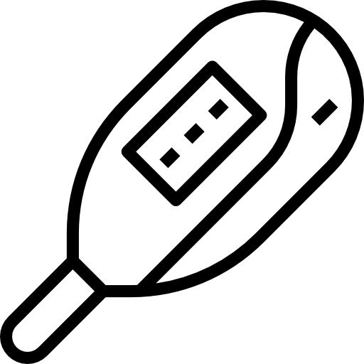 termómetro Becris Lineal icono