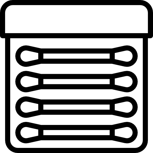 wattestäbchen Becris Lineal icon