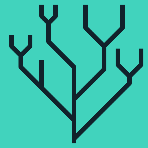 albero Becris Lineal color icona