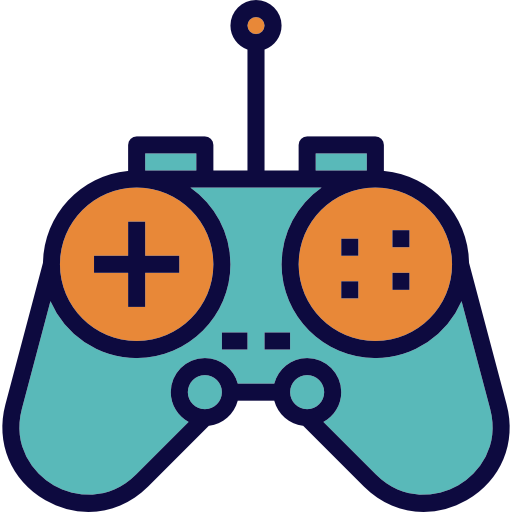 Game controller Becris Lineal color icon