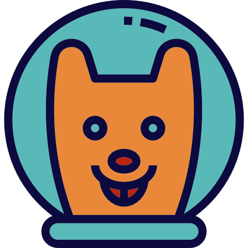 犬 Becris Lineal color icon