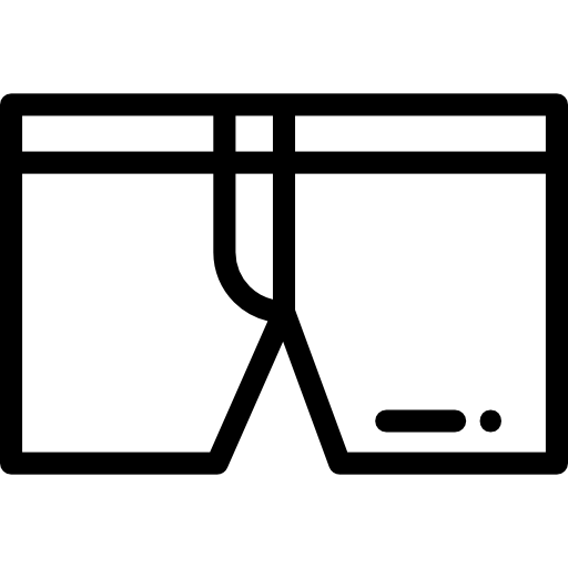 팬티 Detailed Rounded Lineal icon