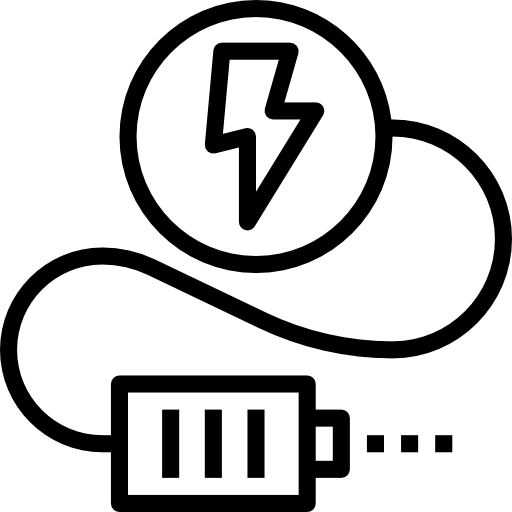 bateria Becris Lineal ikona