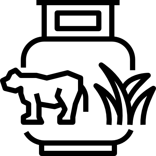 biogás Becris Lineal icono