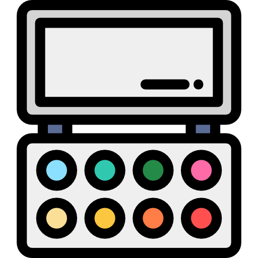 akwarele Detailed Rounded Lineal color ikona