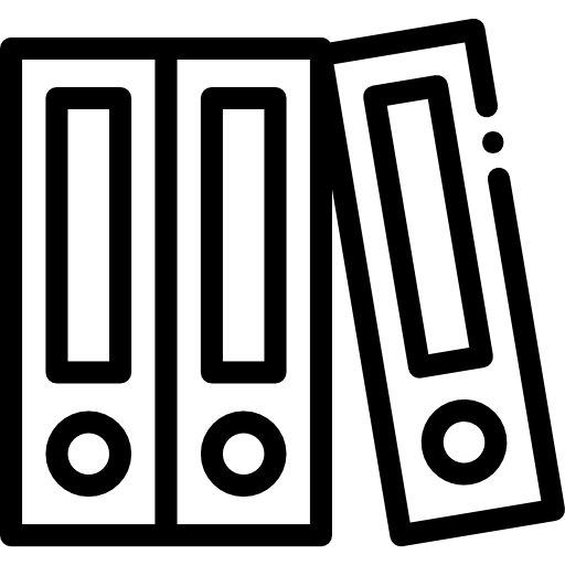 szafki Detailed Rounded Lineal ikona