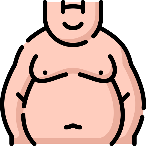 Obesity Special Lineal color icon