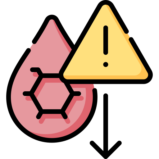 Hypoglycemia Special Lineal color icon