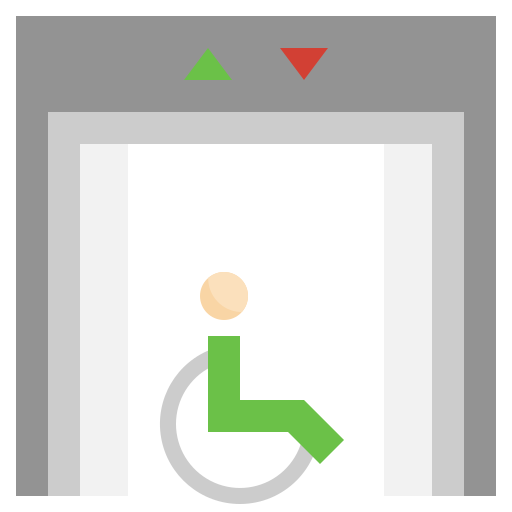 장애가있는 Surang Flat icon