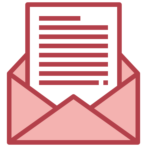 e-mail öffnen Surang Red icon