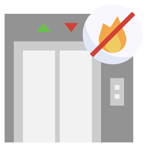 kein feuer Surang Flat icon