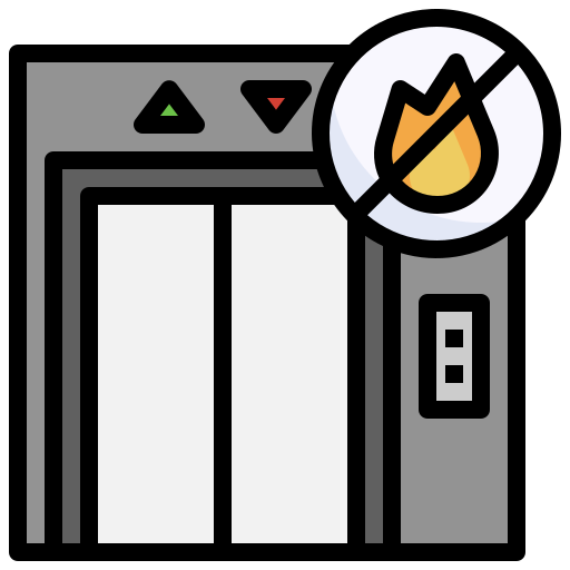 kein feuer Surang Lineal Color icon