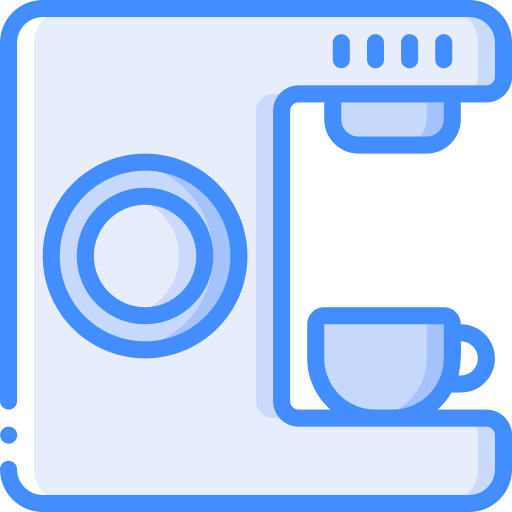 kaffeemaschine Basic Miscellany Blue icon