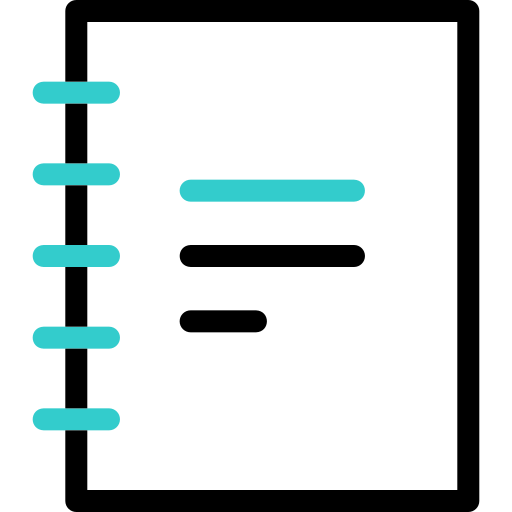 zeszyt Basic Accent Outline ikona