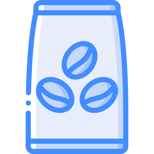 gemahlenen kaffee Basic Miscellany Blue icon
