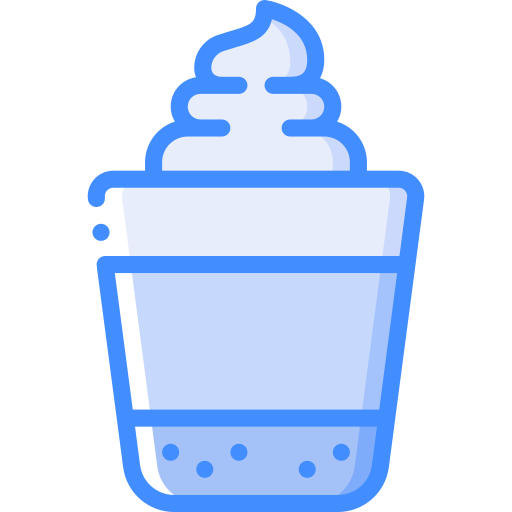 Cheesecake Basic Miscellany Blue icon