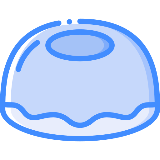 Cake Basic Miscellany Blue icon