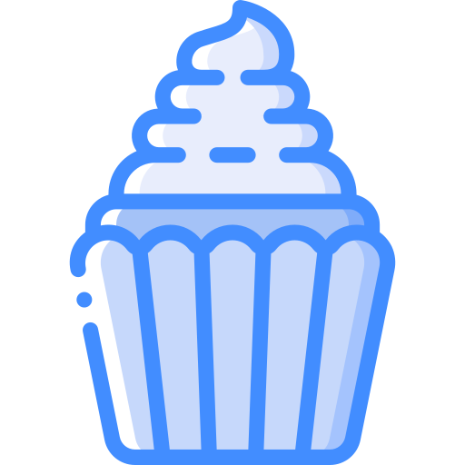 カップケーキ Basic Miscellany Blue icon