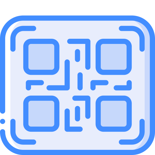 qrコード Basic Miscellany Blue icon