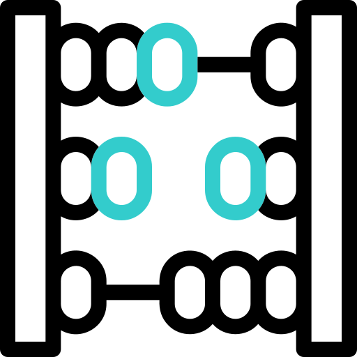 Ábaco Basic Accent Outline icono