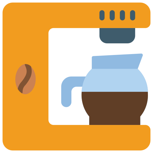 kaffeemaschine Basic Miscellany Flat icon