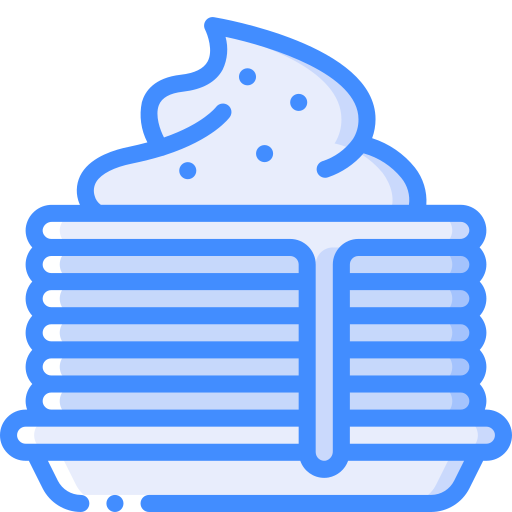 pannekoeken Basic Miscellany Blue icoon