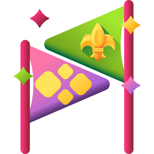 Флаги 3D Color иконка
