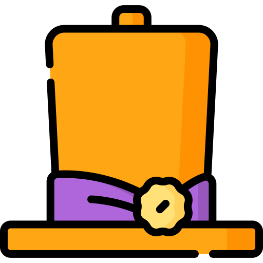 Top hat Special Lineal color icon