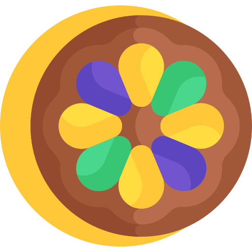 torta reale Detailed Flat Circular Flat icona