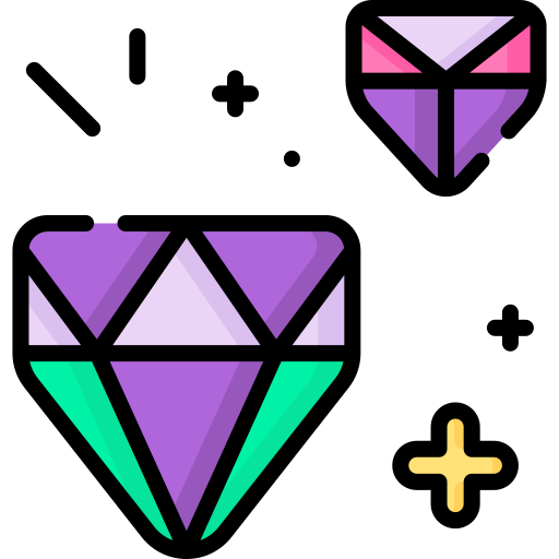 다이아몬드 Special Lineal color icon