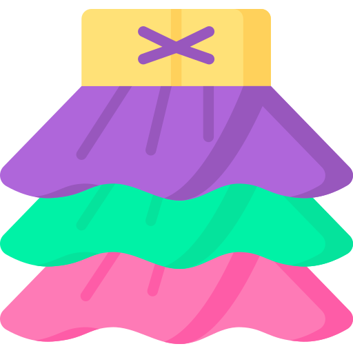 Skirt Special Flat icon