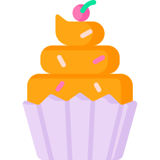 Muffin Special Flat icon