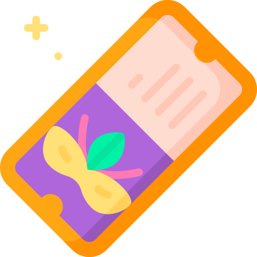 Validating ticket Special Flat icon