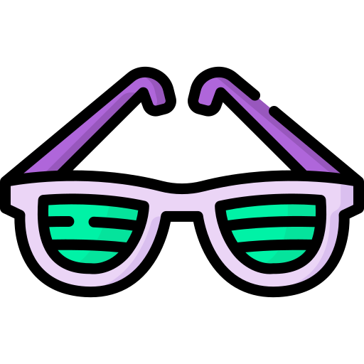 Glasses Special Lineal color icon