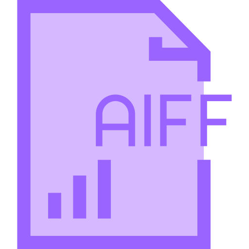 aiff Generic Outline Color icona